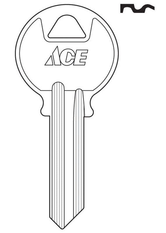 HILLMAN Y1 House Key Blank Single For Yale Locks - Case of 10