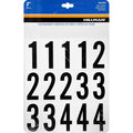 HILLMAN 2 in. Black Vinyl Self-Adhesive Number Set 0-9 35 pc - Case of 6