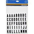 HILLMAN 1 in. Black Vinyl Self-Adhesive Letter and Number Set 0-9, A-Z 117 pc - Case of 6