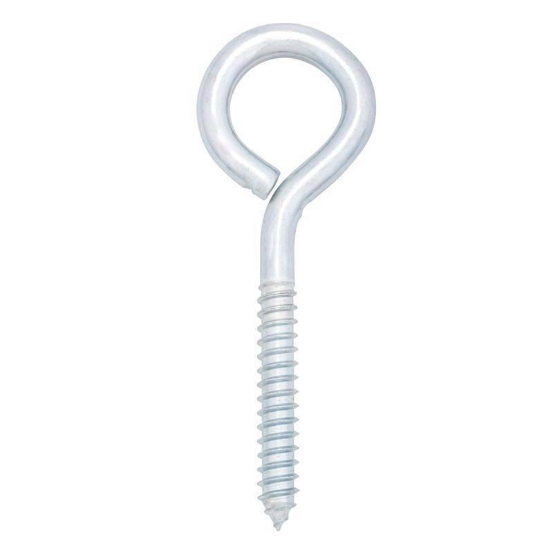 Hampton 7/16 in. X 5-1/4 in. L Zinc-Plated Steel Lag Thread Eyebolt - Case of 10