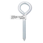 Hampton 7/16 in. X 5-1/4 in. L Zinc-Plated Steel Lag Thread Eyebolt - Case of 10