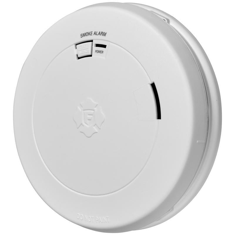 First Alert 10-Year Battery Photoelectric Slim Smoke Detector 1 pk - Case of 4