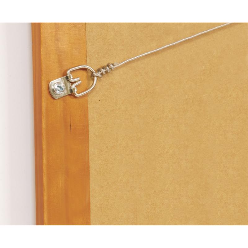HILLMAN Zinc Silver Small D-Ring Hanger 1 lb 4 pc - Case of 10
