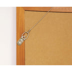 HILLMAN Zinc Silver Large D-Ring Hanger 4 pc - Case of 10