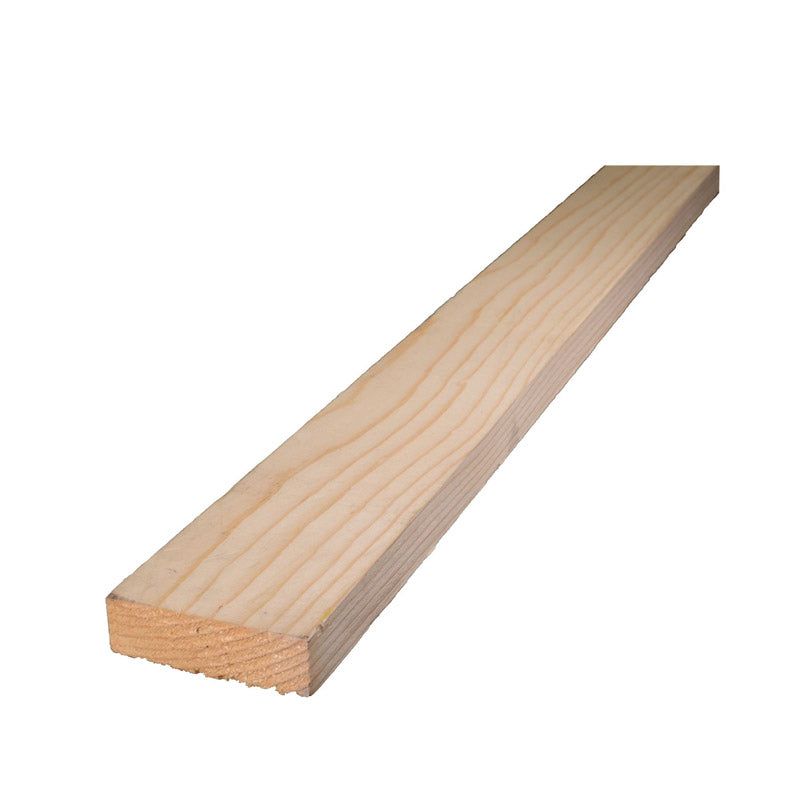 Alexandria Moulding 1 in. X 3 in. W X 8 ft. L Pine Furring Strip #2/BTR Premium Grade - Case of 12