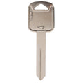 HILLMAN Traditional Key Automotive Key Blank Double For Ford Silver - Case of 10