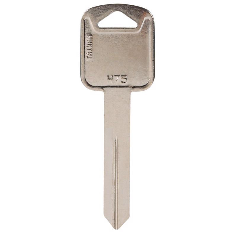HILLMAN Traditional Key Automotive Key Blank Double For Ford Silver - Case of 10