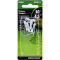 HILLMAN Zinc Silver Conventional Picture Hanger 10 lb 1 pk - Case of 10