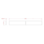 SteelWorks 0.06 in. X 0.75 in. W X 4 ft. L Weldable Aluminum Flat Bar 1 pk - Case of 5