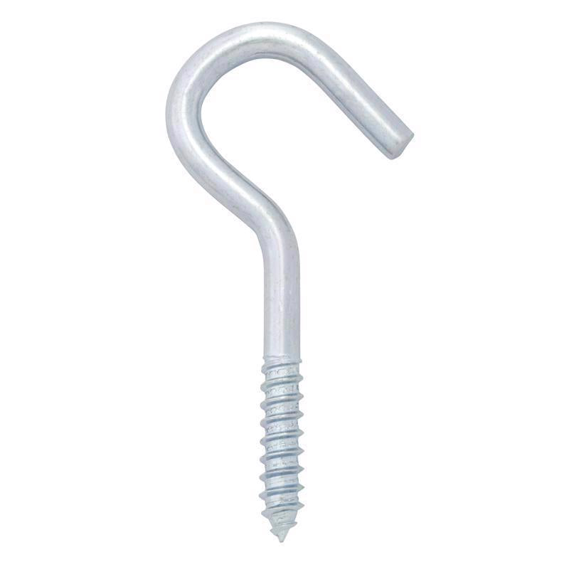 Hampton Small Zinc-Plated Silver Steel 4.1875 in. L Clothesline Hook 215 lb 1 pk - Case of 10