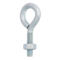 Hampton 1/4 in. X 2 in. L Zinc-Plated Steel Eyebolt Nut Included - Case of 10