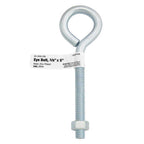 Hampton 3/8 in. X 5 in. L Zinc-Plated Steel Eyebolt Nut Included - Case of 10