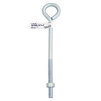 Hampton 3/8 in. X 8 in. L Zinc-Plated Steel Eyebolt Nut Included - Case of 10