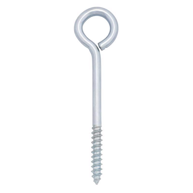 Hampton 1/4 in. X 3-3/4 in. L Zinc-Plated Steel Lag Thread Eyebolt - Case of 10