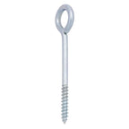 Hampton 1/4 in. X 3-3/4 in. L Zinc-Plated Steel Lag Thread Eyebolt - Case of 10