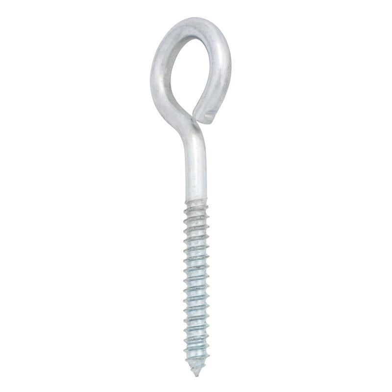 Hampton 5/16 in. X 4 in. L Zinc-Plated Steel Lag Thread Eyebolt - Case of 10