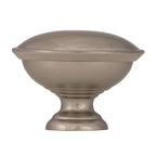Amerock Allison Round Cabinet Knob 1-5/16 in. D 15/16 in. Brushed Chrome 1 pk