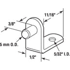 Richelieu Silver Metal Shelf Support Peg 5 mm Ga. 0.69 in. L 33 lb - Case of 5