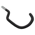 Crawford 8.5 in. L Vinyl Coated Black Steel Large Bike Hook Bicycle Hook 40 lb. cap. 1 pk