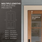 M-D Building Products White Foam/Vinyl Weatherstrip For Doors 81 in. L X 0.5 in.