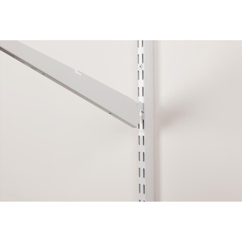 Rubbermaid 2 in. H X .7 in. W X 12 in. L Steel Shelf Bracket