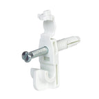 Rubbermaid 8.6 in. H X 7 in. W X .5 in. L Plastic Clip