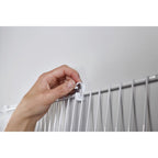 Rubbermaid 8.6 in. H X 7 in. W X .5 in. L Plastic Clip