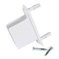 Rubbermaid 4.5 in. H X 1.5 in. W X 0.5 in. L Metal Sidewall Bracket