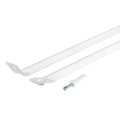 Rubbermaid 0.66 in. W X 17.3 in. L Steel Support Brace/ Wall Anchor W/Drive Pin