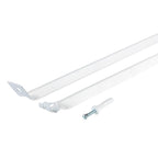 Rubbermaid 0.66 in. W X 17.3 in. L Steel Support Brace/ Wall Anchor W/Drive Pin