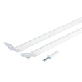 Rubbermaid 1.1 in. H X 12 in. W X 16 in. L Aluminum Support Brace/ Wall Anchor W/Drive Pin