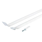 Rubbermaid 1.1 in. H X 12 in. W X 16 in. L Aluminum Support Brace/ Wall Anchor W/Drive Pin