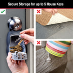 Master Lock 5-7/32 in. H X 3-1/4 in. W Metal 4-Digit Combination Lock Box - Case of 4