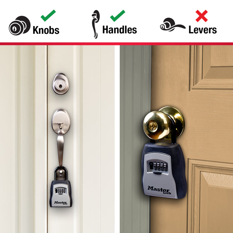 Master Lock 5-7/32 in. H X 3-1/4 in. W Metal 4-Digit Combination Lock Box - Case of 4
