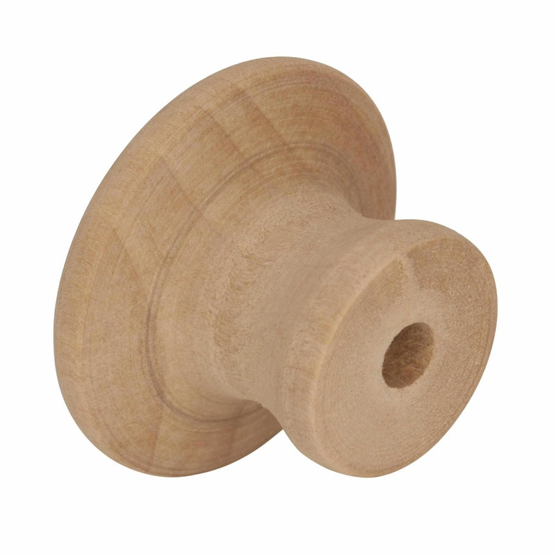 Amerock Allison Round Cabinet Knob 1-1/4 in. D 15/16 in. Unfinished 2 pk