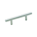 Amerock Contemporary Bar Cabinet Pull 3 in. Stainless Steel Silver 1 pk