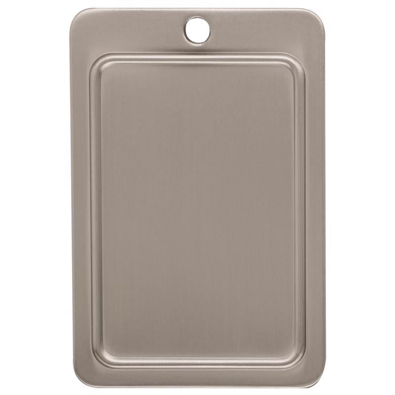 Amerock Contemporary Bar Cabinet Pull 3 in. Stainless Steel Silver 1 pk