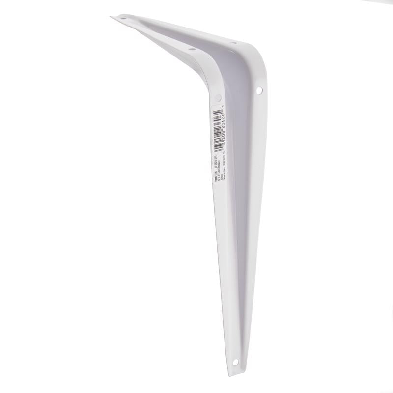 Hampton White Steel Shelf Support 18 Ga. 6 in. L 100 lb - Case of 10