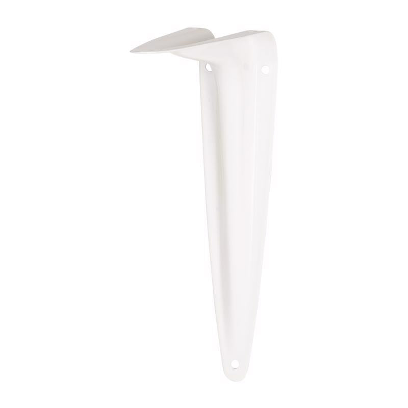 Hampton White Steel Shelf Support 18 Ga. 6 in. L 100 lb - Case of 10