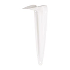 Hampton White Steel Shelf Support 18 Ga. 6 in. L 100 lb - Case of 10