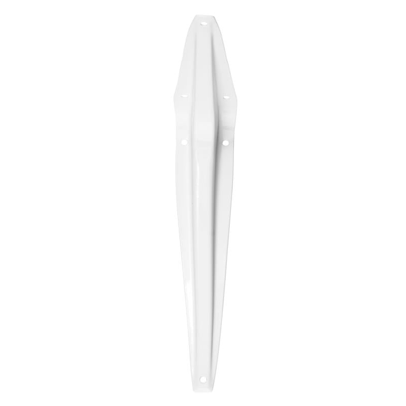 Hampton White Steel Shelf Support 18 Ga. 6 in. L 100 lb - Case of 10
