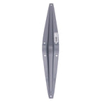 Hampton Gray Steel Shelf Support 18 Ga. 8 in. L 100 lb