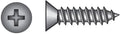 HILLMAN No. 6 Ga. X 3/4 in. L Phillips Flat Head Sheet Metal Screws 100 pk