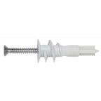 HILLMAN .164 in. D X 1.5 in. L Plastic Pan Head Drywall Anchor 10 pc - Case of 5