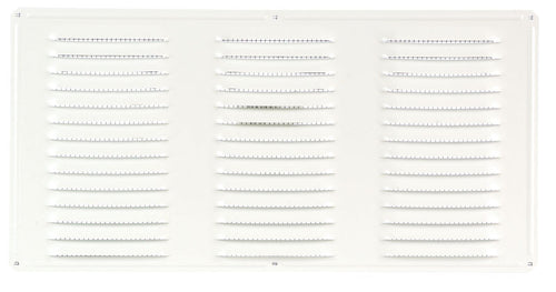 Air Vent 8 in. H X 16 in. L White Aluminum Undereave Vent - Case of 24