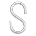 Hampton Medium Zinc-Plated Silver Steel 2.125 in. L S-Hook 55 lb 1 pk - Case of 20