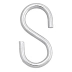Hampton Medium Zinc-Plated Silver Steel 2.125 in. L S-Hook 55 lb 1 pk - Case of 20