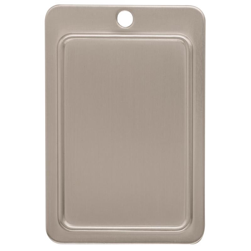 Amerock Allison Oval Cabinet Knob 1-3/8 in. D 1-3/8 in. Satin Nickel 1 pk