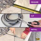 M-D Building Products Gray Foam Caulk Backer Rod For Gaps and Openings 240 in. L X 0.38 in.