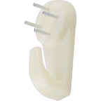 HILLMAN Plastic Coated White Hardwall Picture Hook 25 lb 3 pk - Case of 10